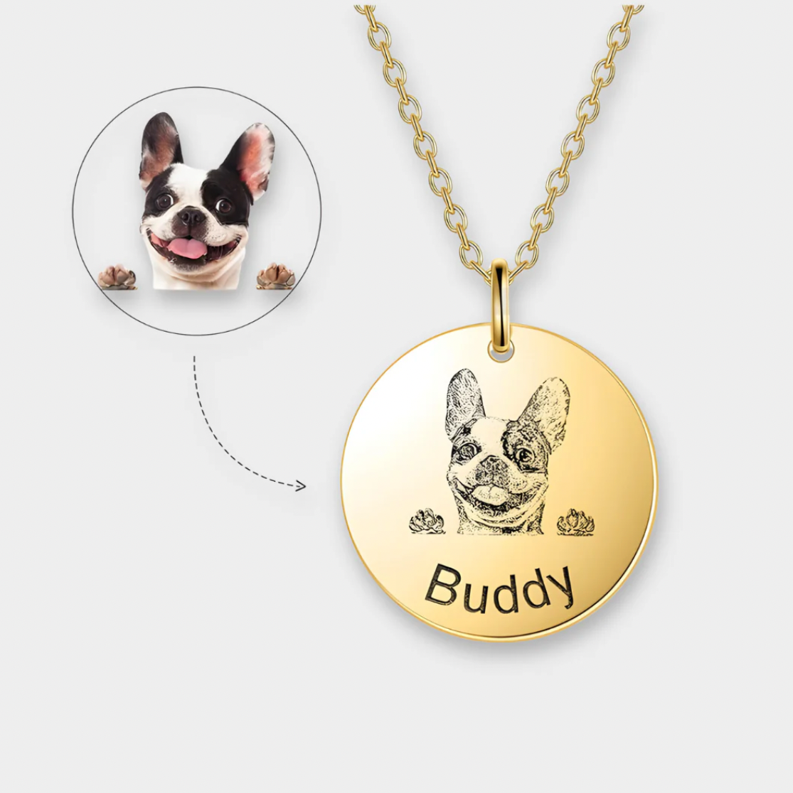 Pet Photo Necklace