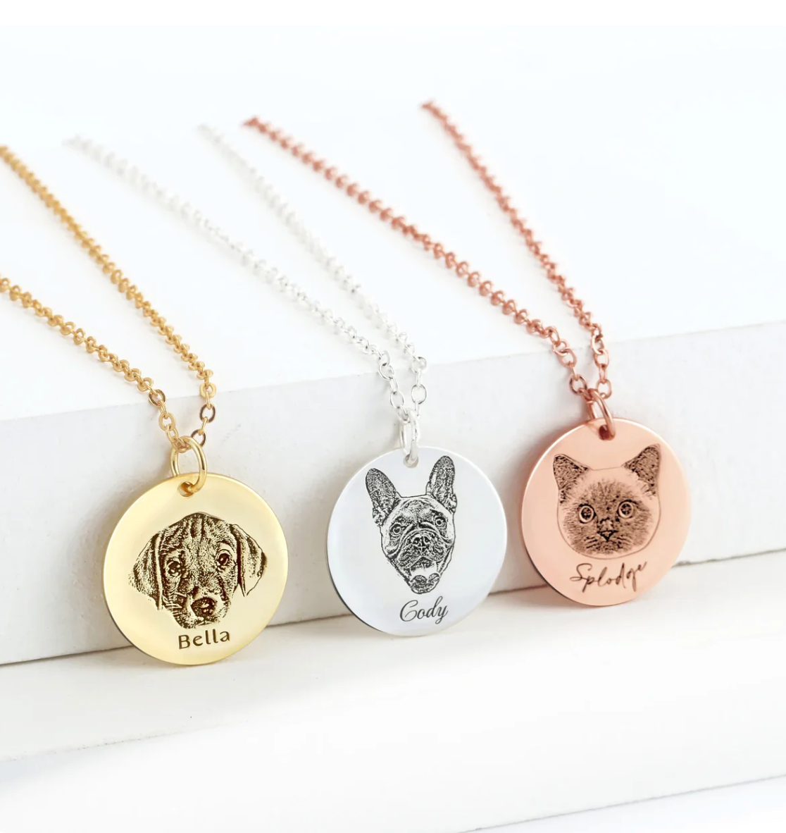 Pet Photo Necklace