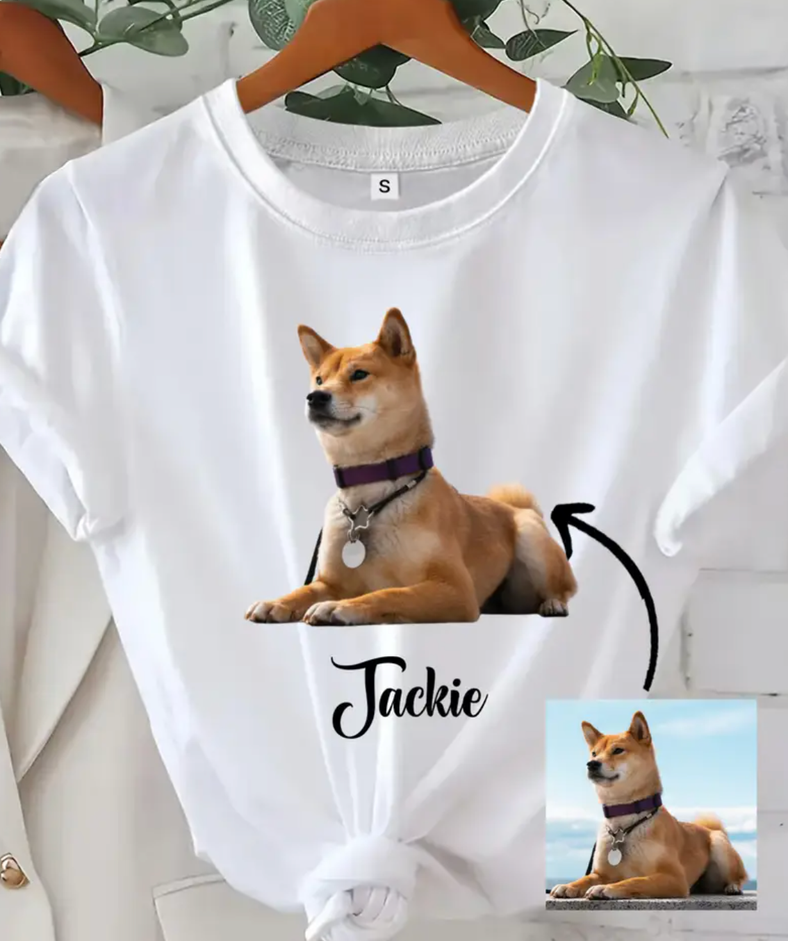Custom Pet Print Summer T-shirts