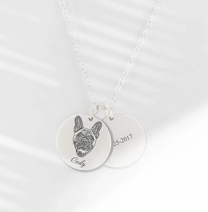 Pet Photo Necklace