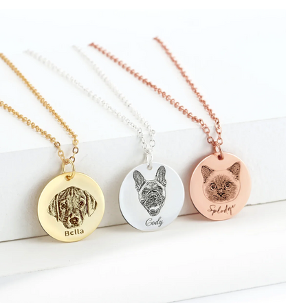 Pet Photo Necklace
