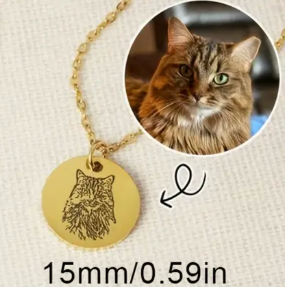 Pet Photo Necklace