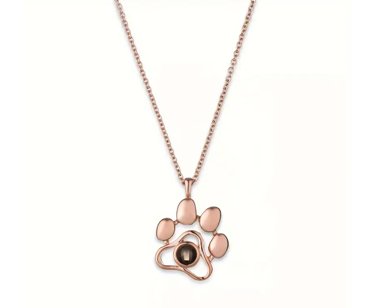 Pet Photo Necklace With Picture Inside